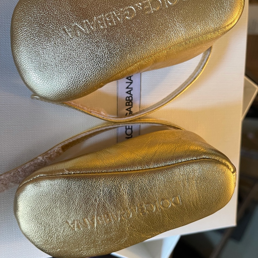 Dolce & gabbana baby shoes size 16